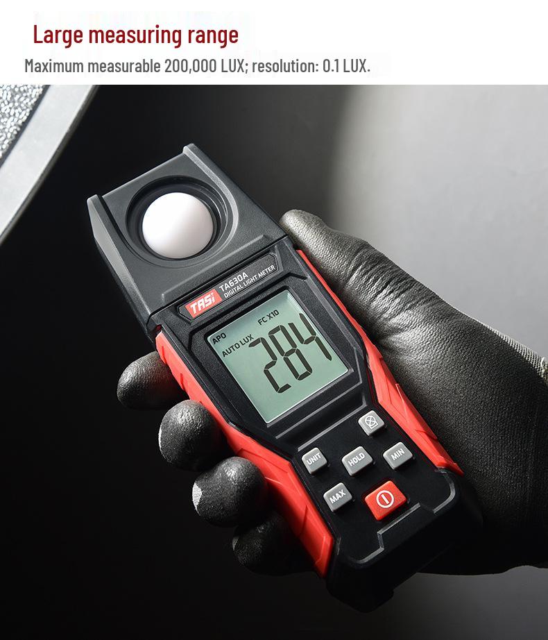 TEANNS TA630 High Precision Light Meter for Luminance and Illuminance Testing