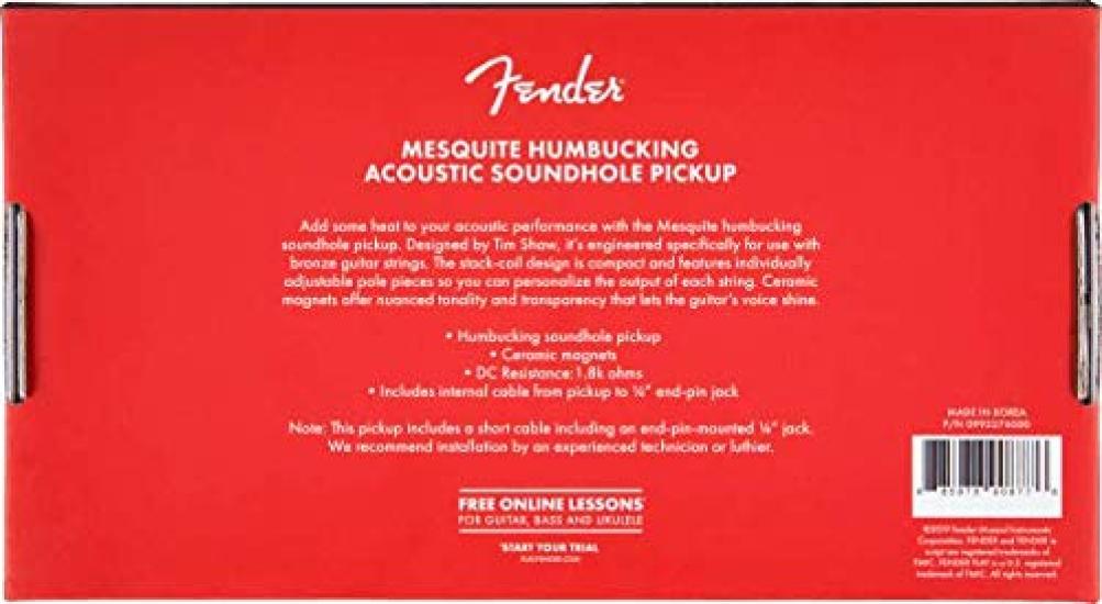 Fender Meuite Acoustic Pickup