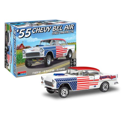 

America Revell 1/24 Scale 1/55 Chevy Bel Air Street Machine Plastic Model 14519 (Pre-painted)