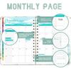 2026 Planner - Planner 2026 Weekly and Monthly, 6.4'' x 8.5'', 2026 Planners Weekly and Monthly with 12 Colorful Tabs, Functional Pages, Inner Pocket