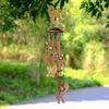 Poodle Wind Chimes for Outside,Poodle Gifts for Women Men,Metal Decor
