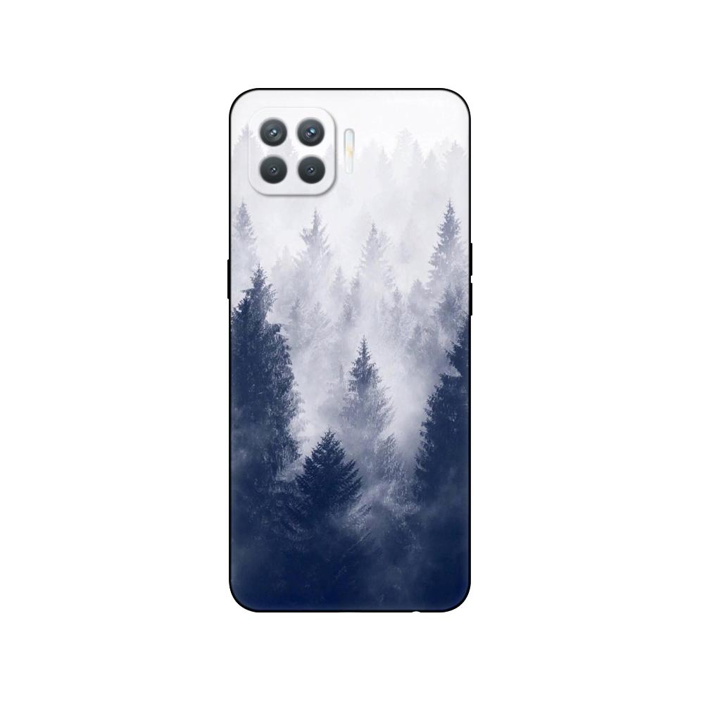 For Oppo Reno4 Lite Case Silicon Phone Case On Oppo F17 Pro Back Cover  Reno 4 Lite 6.43" Black Tpu Case Pink Anime Space Car