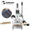 ZS-100A Custom Logo Hot Foil Stamping Machine Manual Bronzing Machine For PVC Card Leather Paper Pencil Stamping Machine