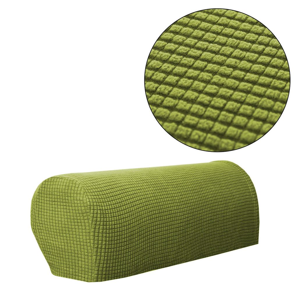 Armrest Covers 2PCS Stretch Fabric Armrest Covers Anti-Slip Sofa Arm Chair Slipcovers Furniture Protectors For Recliner Sofa