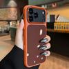 Luxurious and high-quality semi-transparent Leica metal lens frame protective case suitable for iPhone 17 Promax 16 15 14 13 Pro