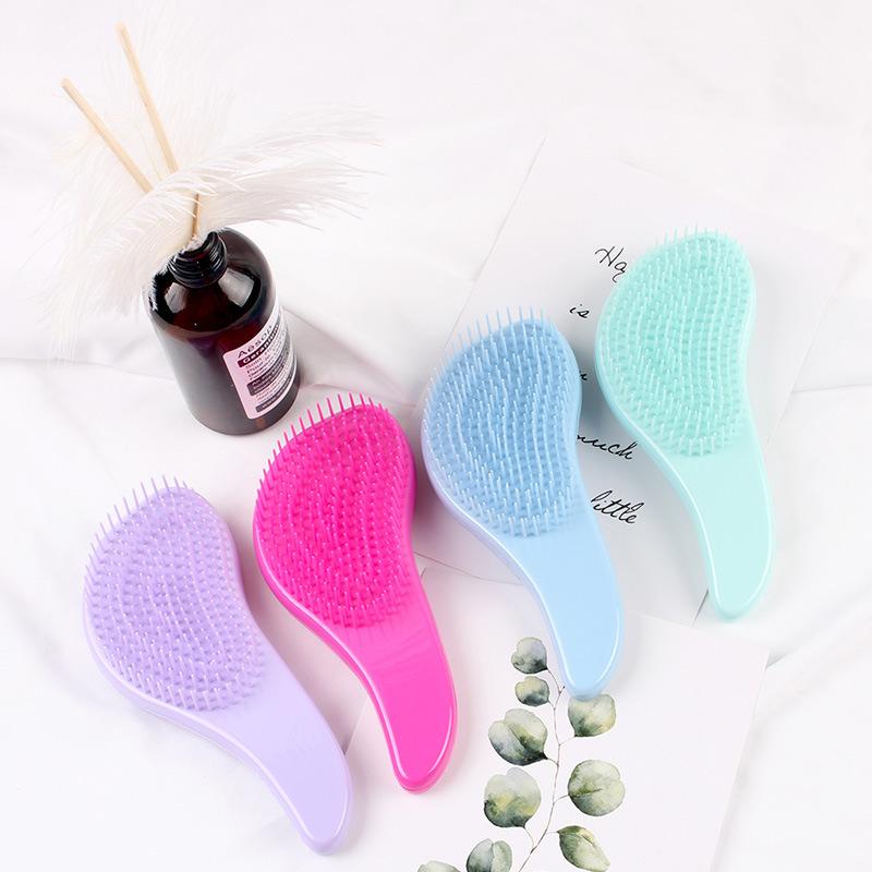 Detangling Comb Anti-static Massage Hair Brush Tangle Detangle Air Cushion Hair Brush Comb Salon Barber Hair Styling Tools