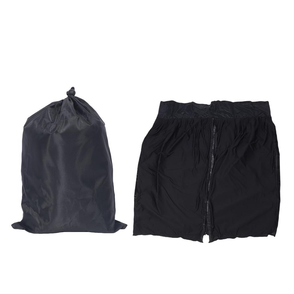 Door Curtain for Camping Car Double Layer Door Curtain Magnetic Closure Outdoor Windproof Mesh Curtain for RV Camping Car