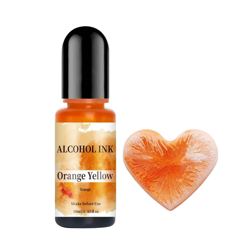 Automatic Diffusion 3D Bleeding Effect Crystal Epoxy Colorant - 30-Color DIY Alcohol Ink Set