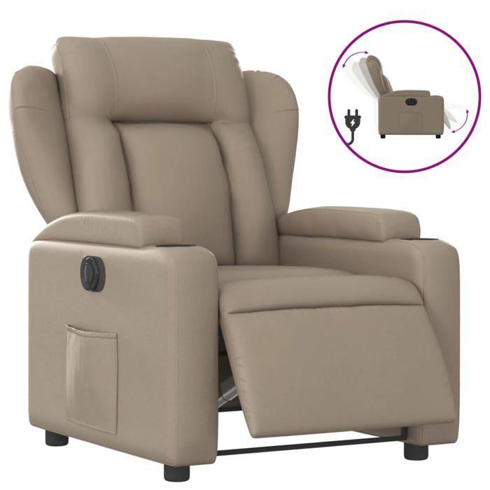 VidaXL Electric Recliner, Relaxation Chair with Adjustable Backrest and Footrest, Living Room Seat, Modern, 3204536