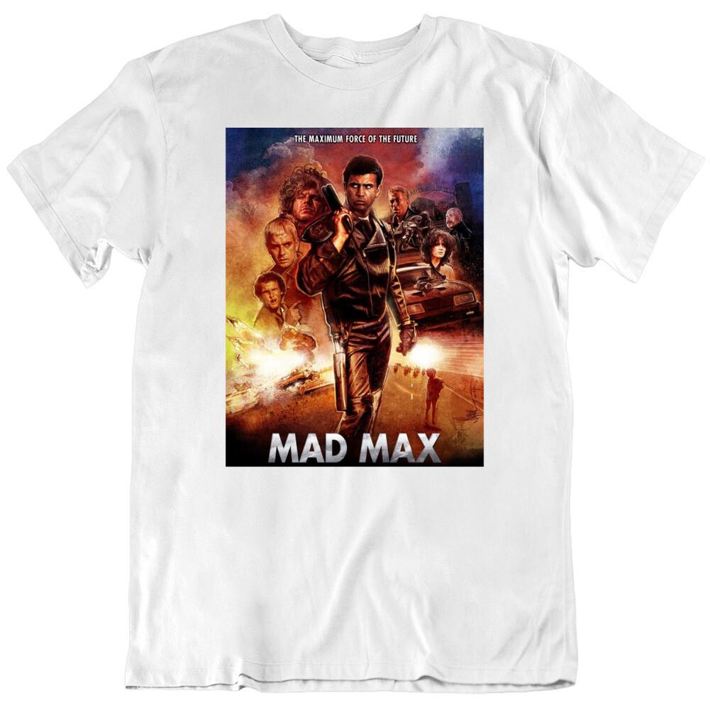 Mad Max Classic Cult Film Mel Gibson Fan T Shirt