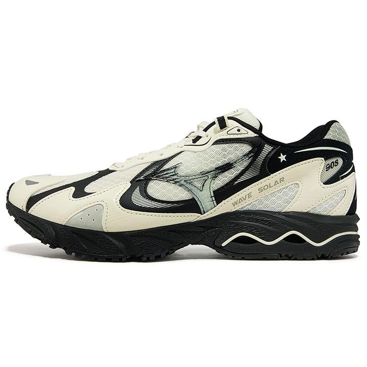 

Mizuno Wave Solar Удобная ткань Синтетическая кожа Амортизация Поддержка Низкий верх Повседневные Кроссовки для бега Унисекс Кроссовки Светло-белые D1GH213506 41