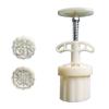 Hand Pressed Mooncakes Mold Festival Dessert Molds Cookie Stamp ABS Plastics Pastries Cake Moulds for Baking Lover