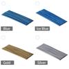 10pcs Car Accessories Colorful  DIY Interior Air Conditioner Outlet Vent Grille Chrome Decoration Strip Silvery Styling