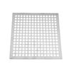 Square Shower Drain Cover with Small Holes for Hair and Debris Blocking