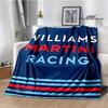 Martini Logo Printing Blanket Warm Blankets Flannel Soft and Comfortable Home Travel Blanket Blankets for Beds Birthday Gift