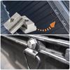 Tie Down V-Rings T Slot Nut Washer Pickup Truck Bed Deck Rail Cleat Cargo Bolt Cargo Bed Accessories