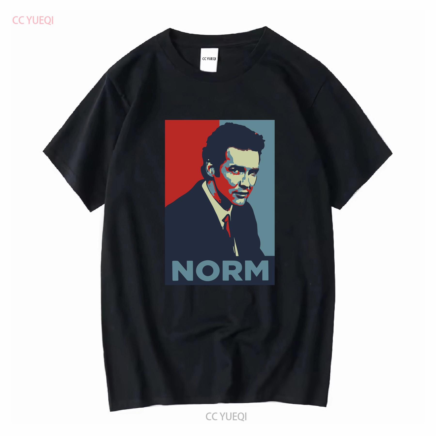 Футболка Norm MacDonald с длинным или коротким рукавом винтажная стираная топ для повседневной носки дышащий повседневный мягкий мужской streetwear 4XL