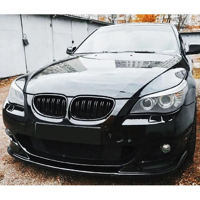 For BMW 5 Series E60 E61 525i 530i 540i 550i M Sport 2005-2010 Front Bumper Splitter Lip Chin Spoiler Diffuser Car Accessories