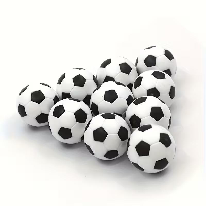 2 Stück 28/32/36mm Tischfußballbälle Tischfußballball Indoor-Spiel Fußballharz Mini-Tischfußbälle Tischfußbälle Fußballspiele Babyfoot Desktop-Foose-Bälle