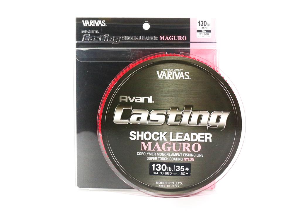 Varivas Nylonový vlasec pro castingový šokový návazec Maguro 30m 130lb (8810)
