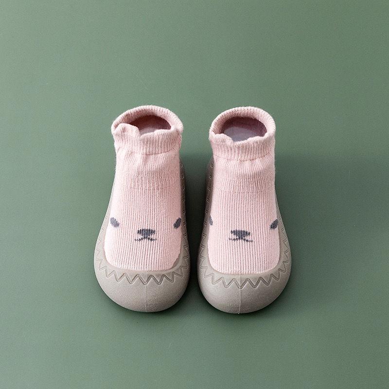 2024 Spring/Summer Soft Sole Baby Walking Shoes, Non-Slip Infant Prewalker Floor Socks for Boys and Girls