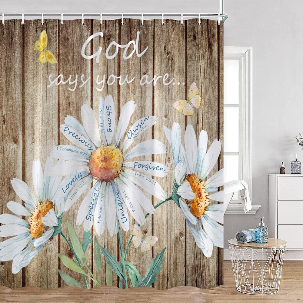

Motivational Words Simple Art Shower Curtains Bathroom Rules Bath Curtain Trust Life Bathroom Curtain Hello Summer Bath Curtain W60H190(CM)-1 Pcs
