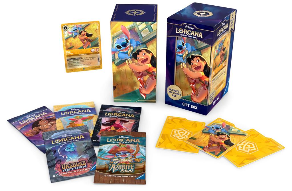 Disney Lorcana Season The Island of Arcadia Lilo Gift Box 7