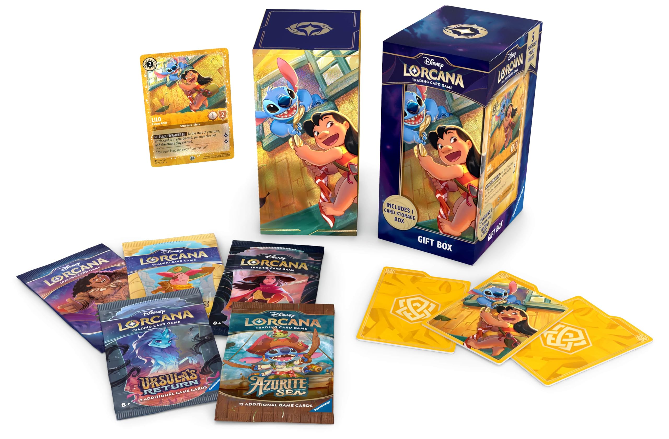 Disney Lorcana Season The Island of Arcadia Lilo Gift Box 7