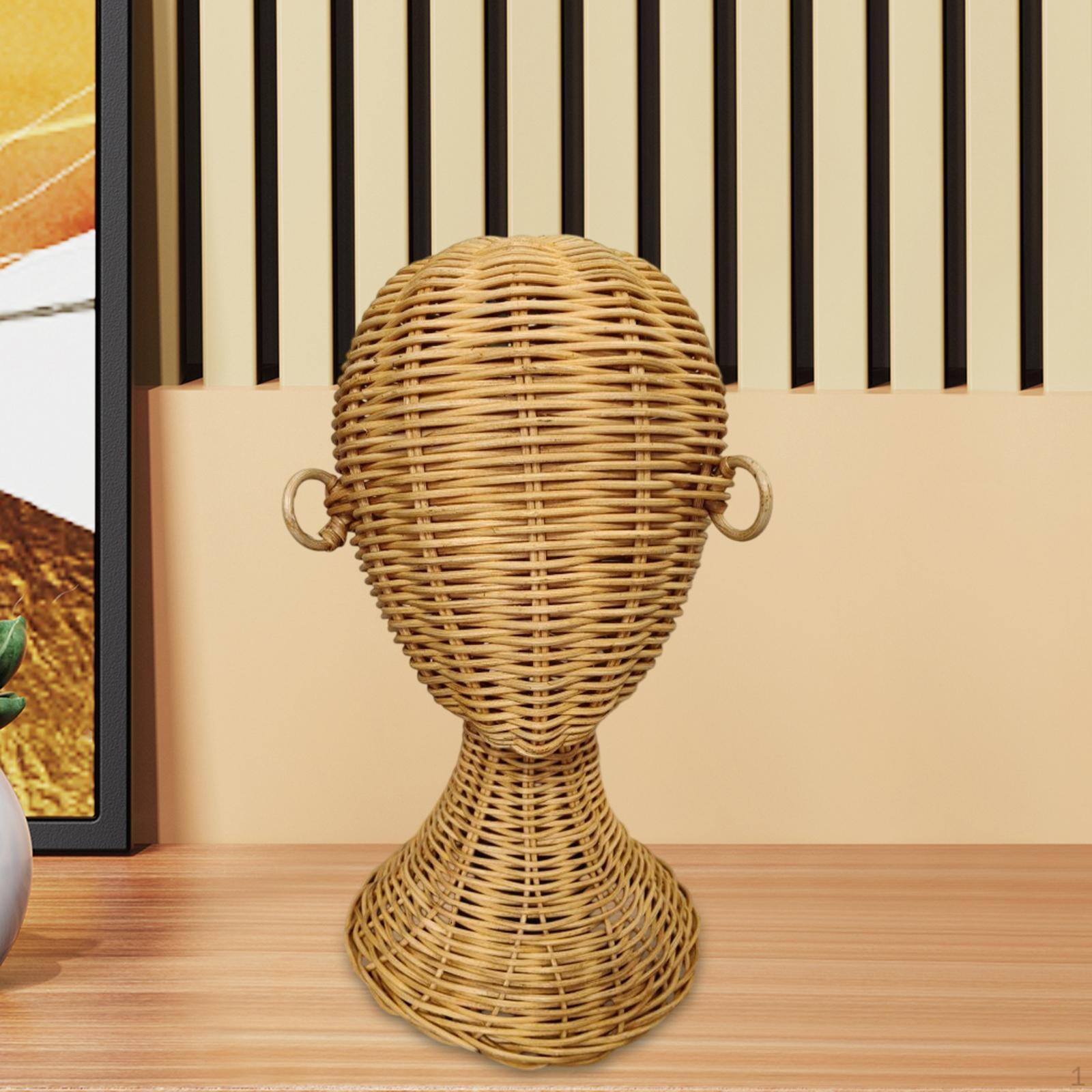 

Манекен Дисплей Голова Шляпа Купол Блок Мода Портативный Парик Подставка Парики Модель коричневый