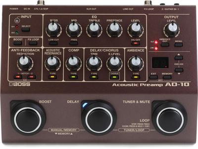 Preamplificatore acustico Preamplificatore acustico BOSS/AD-10