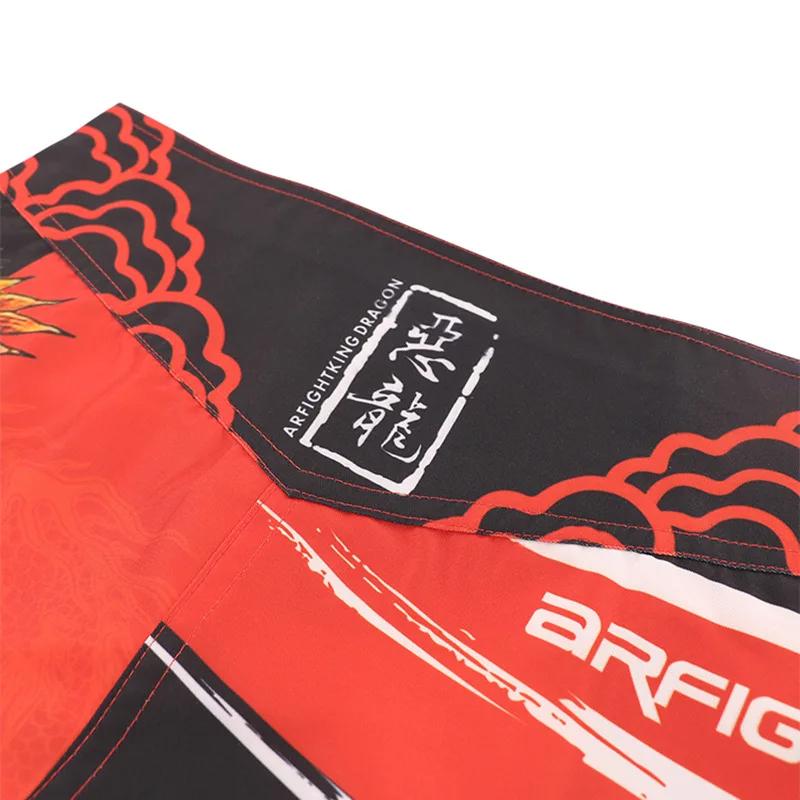 MMA Dragon shorts training Kickboxing Muay Thai Gym fitness pants Workout