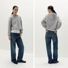 Semir Women's Oversized Fake Two-Piece Hoodie