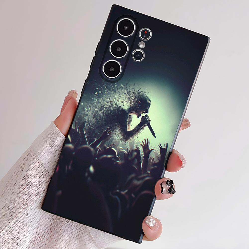 Band L-Linkin P-Park Cool Phone Case For Samsung S Series S21 S22 S23 S24 S25 FE Plus Ultra TPU Soft To Skin-friendly Case