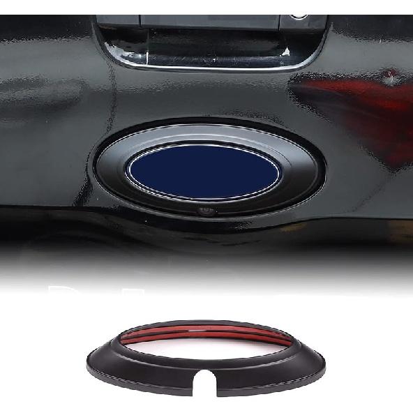 Aunginsy Car Tailgate Emblem Trim Cover Compatible with Ford Ranger 2015-2022 Badge Logo Cover Auto Rear Trunk Back Decor Cover Trim Cover Circle матовый черный