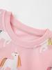 26-Year Unicorn Print Autumn Sweatshirt for Kids - Cute, Sweet Round Neck Style