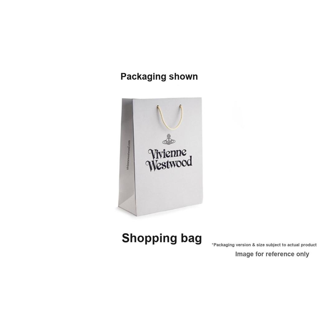 VIVIENNE WESTWOOD Hazel Logo Embossed PU Crossbody Shoulder Bag Small Women Bags Black 4603000XWS000DN403