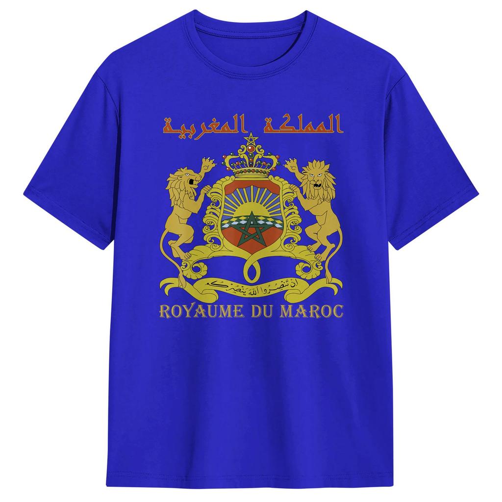 Amazing Kingdom Of Morocco Tshirts Unisex Round Collar 100 Cotton T Shirts Short Sleeve Tees Plus Size Tops