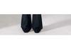 Women's Cement Gray High-Waisted Micro-Flared Jeans - Autumn 2025 Vintage Slimming Petite Pants