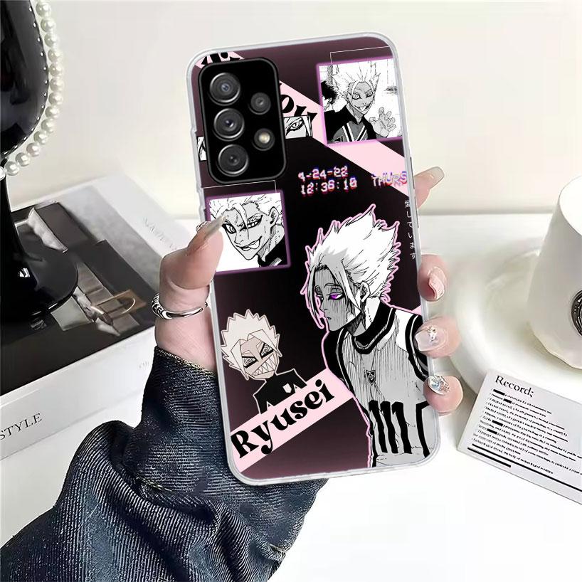 Blue Lock Shidou Ryusei For Samsung Galaxy A52S A42 A32 A22 A12 A02S A51 A50S Phone Case A41 A31 A21S A30S A20S A20E A70 A71 A40