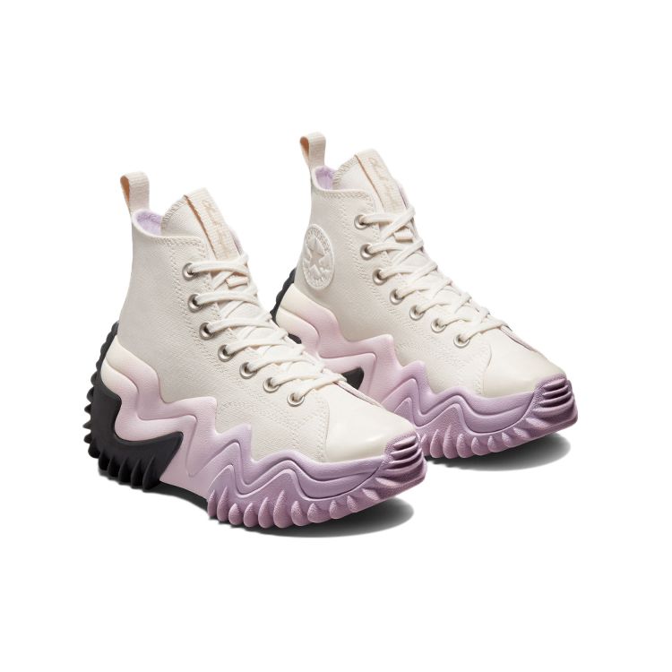 Converse Unisex tenisky Run Star Motion Platform Ombre Egret Pale Amethyst Bílá Bouřlivý vítr 172891C