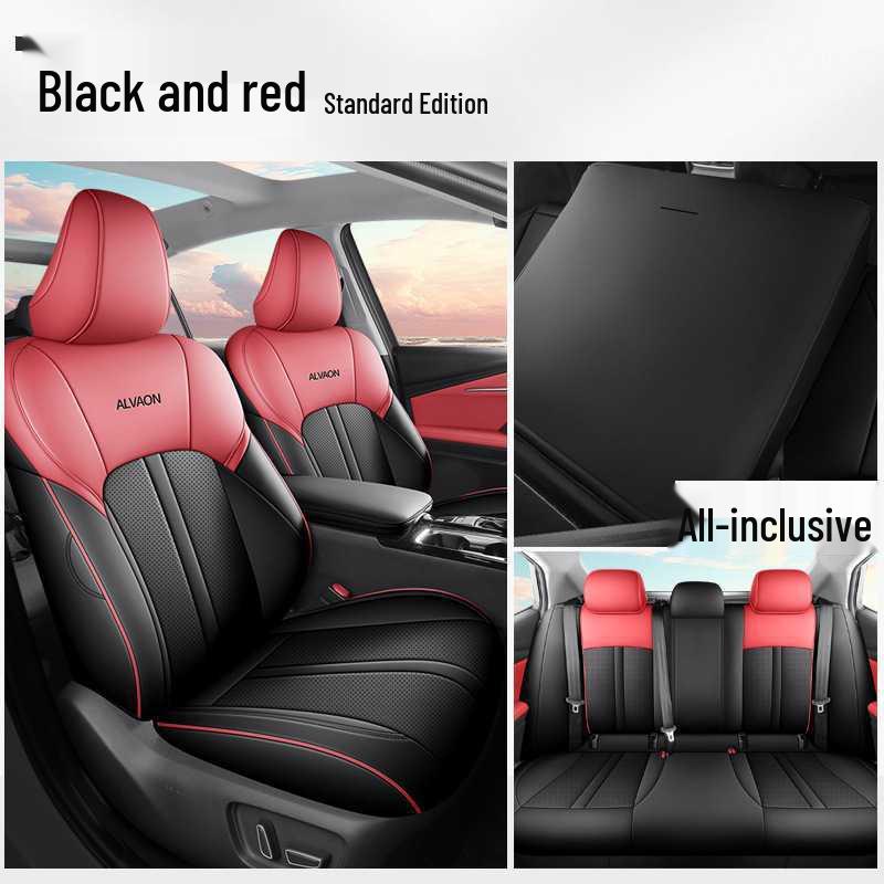 Toyota Avalon Car Seat Cushion - All-Season, Full Coverage, Breathable Leather, Hybrid Compatible