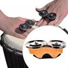 Hand Shakers Producing Crisp Clear Sounds Metal Construction Finger Bells Perfect for Performances and Musical Activity