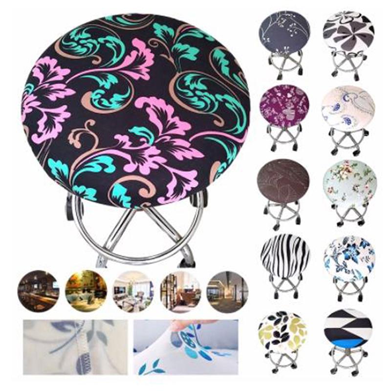Runder Stuhlbezug Barhockerbezug Elastischer Sitzbezug Heimstuhl Überzug