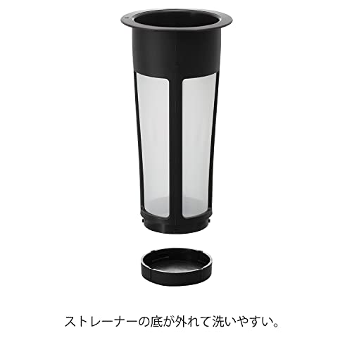 Hario Cold Brew Coffee Pot Mini Black 600mL Coffee Pitcher Cold Brew Made In Japan MCPN-7-B