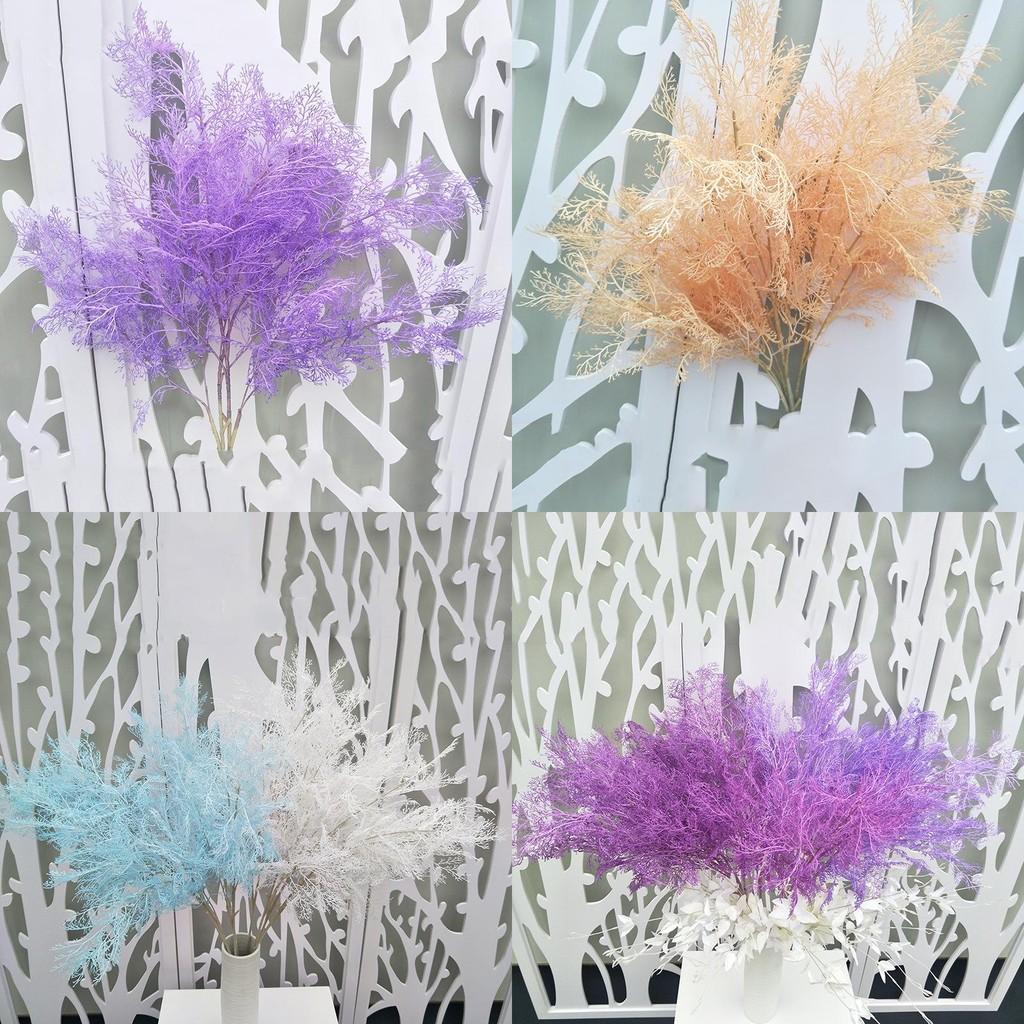 Plastic Floral Botanical Artificial Flowers For Wedding Home Decoration