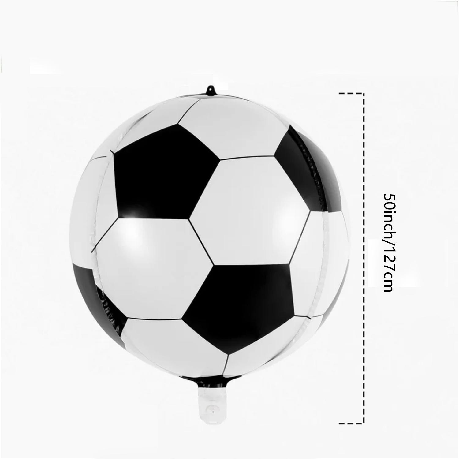 

1Pcs 4D Football Balloon, Suitable for Football-themed Birthday Party Decorations, Sports-themed Birthday Party Supplies 50inch
