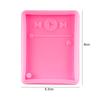 Heart Shape Keychain Casting Silicone Molds Dog Paw Print Resin Molds for Key Chain Pendant Making Epoxy Resin Craft Jewelry DIY