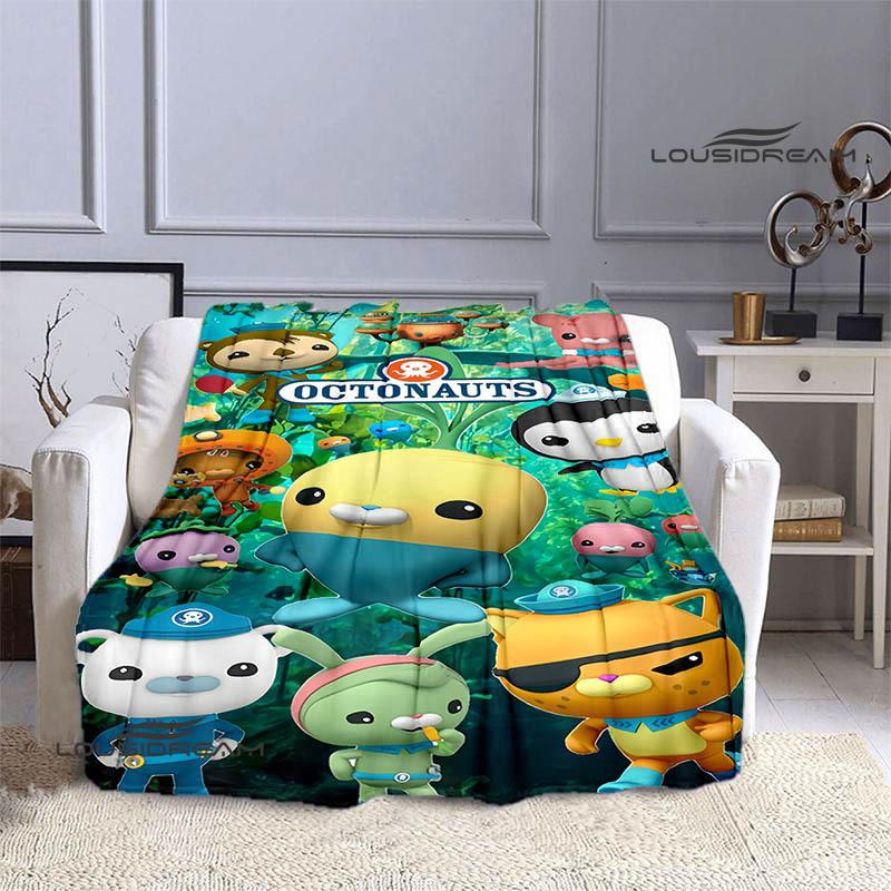 3D The-Octonauts printed blankets picnic blanket Warm Flannel blankets Soft and comfortable blanket bed linings Birthday Gift