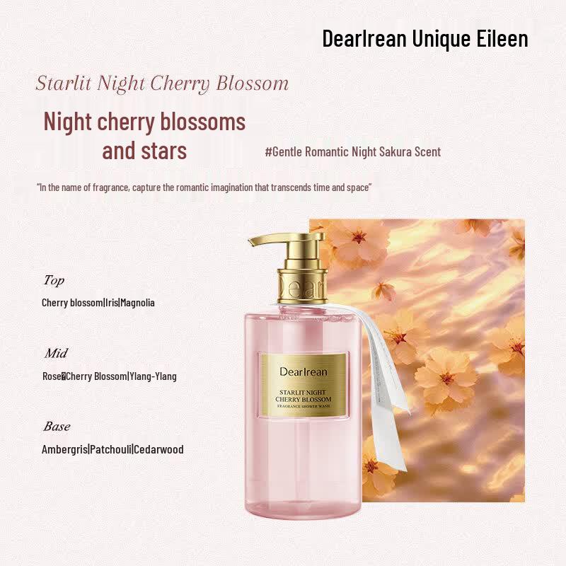 

Dear Ilean Night Cherry Blossom Fragrance Shower Gel