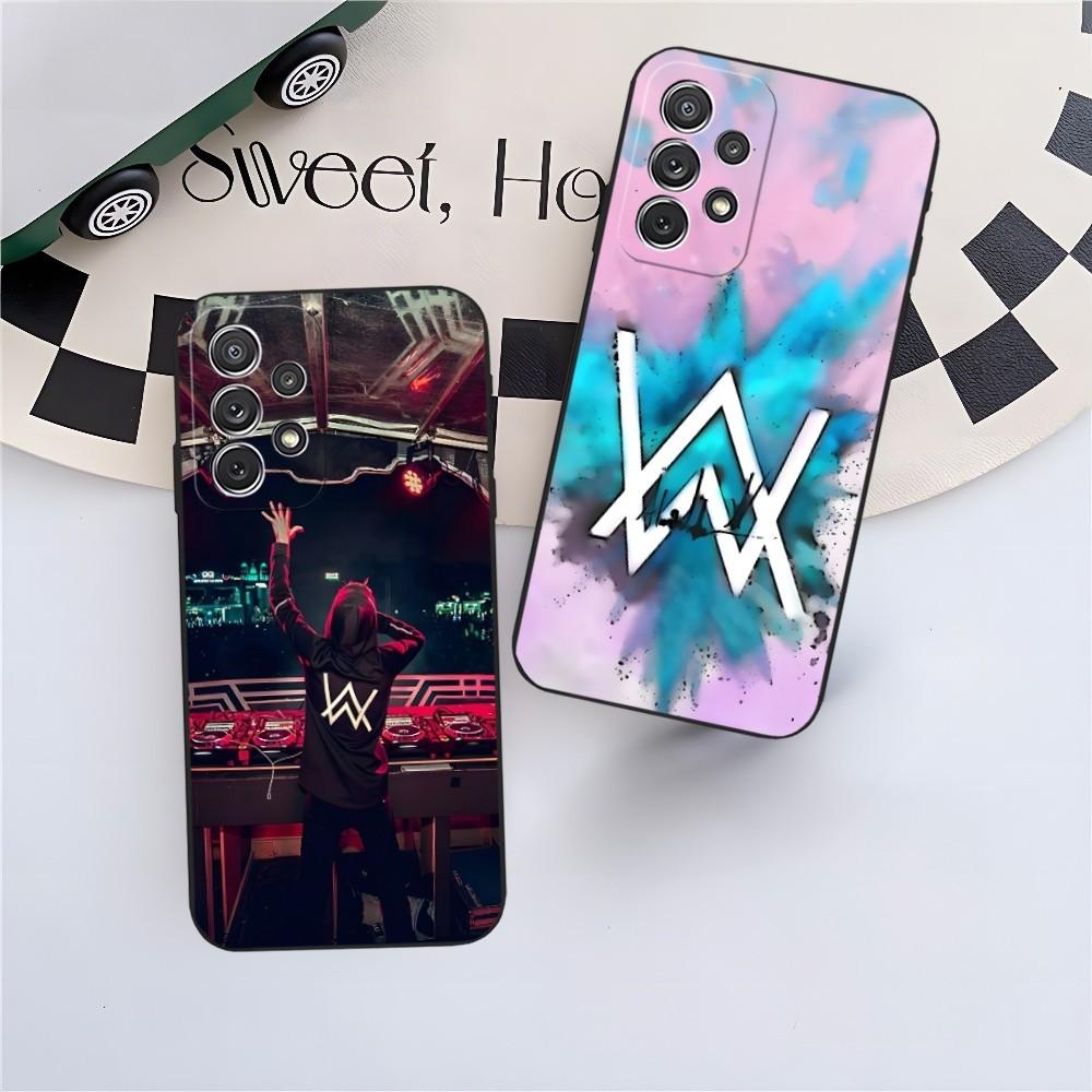 Alan Walker DJ Faded Handyhülle für Samsung Galaxy S24 S23 S22 S21 S20 A24 A34 N20 M54 A54 A53 Fe Plus Ultra Schwarzes Weiches Cover